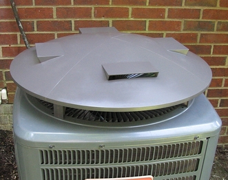 ACshield hardtop cover for heat pump unit
